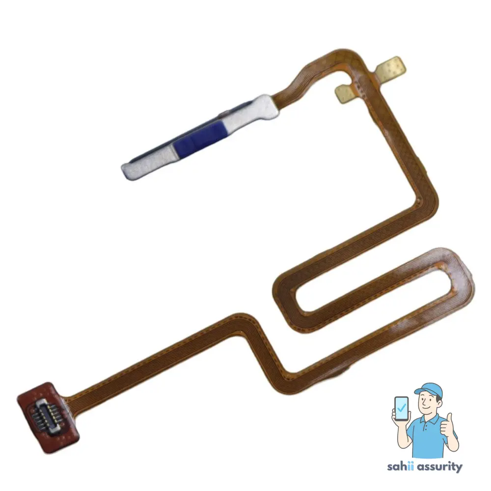 Fingerprint Sensor with Flex Cable for Realme 9i 5G Blue thumbnail